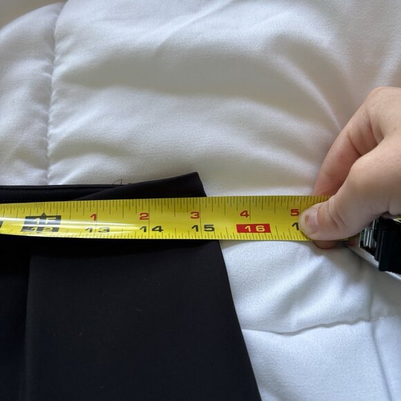 Lululemon Womens Leggings Black Yoga Zipper Back Ankle Workout Gym‎ Training - Picture 3 of 7